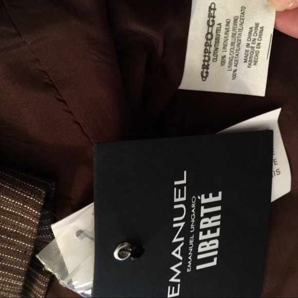 Emanuel Ungaro linen military jacket, “Liberte” - Picture 7 of 8